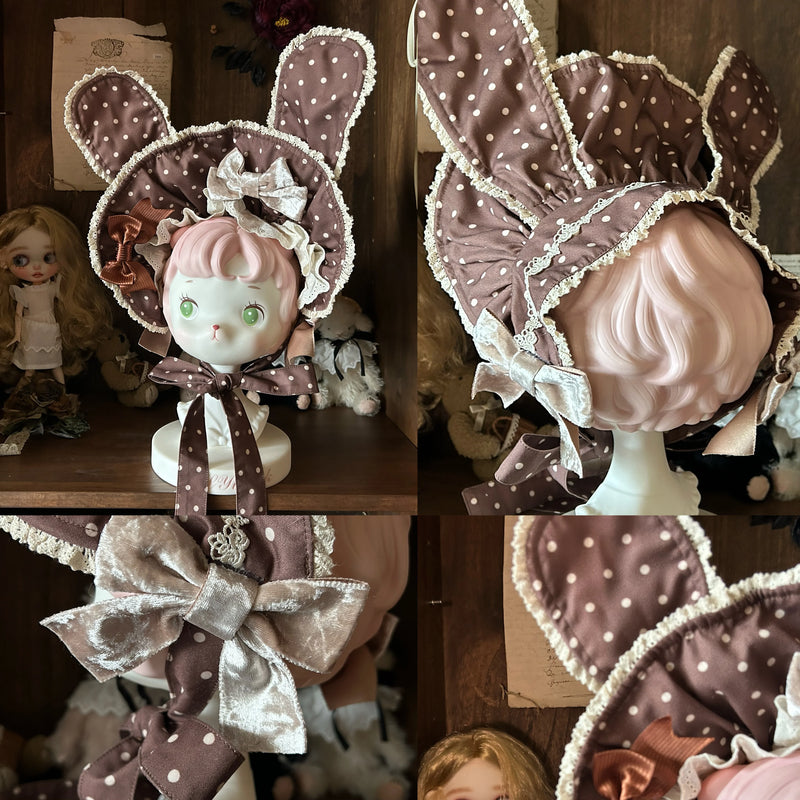 GZYRZ - Little Sheep's Cake Island - Cake-Print Suspender JSK