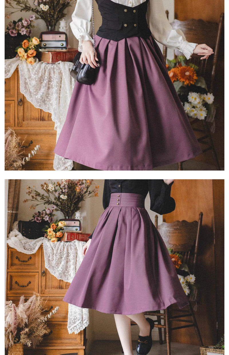 Forest Wardrobe - Forest Basket 4.0 - Box-Pleat Skirt - 4