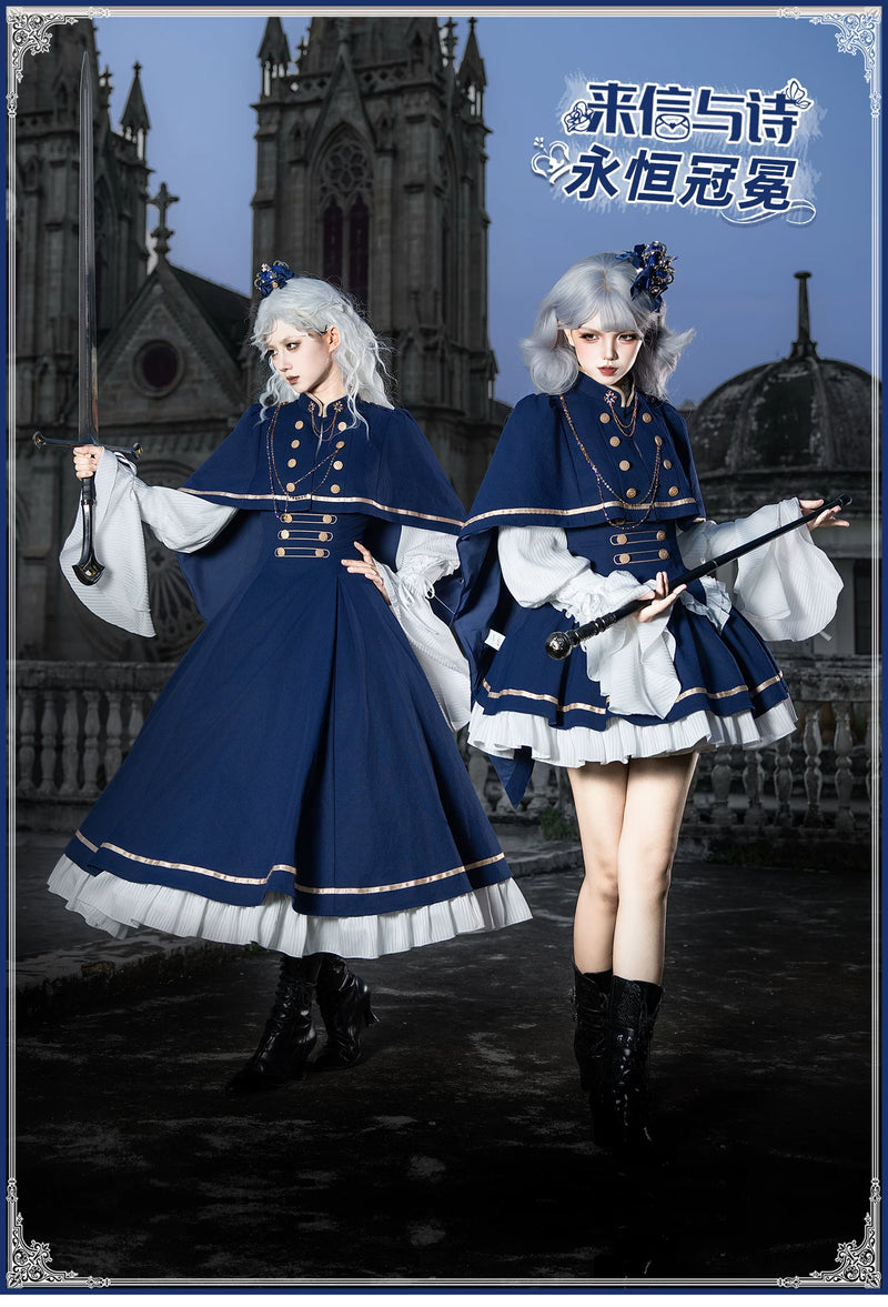 With PUJI - Eternal Crown - Lolita OP Dress detail view 6