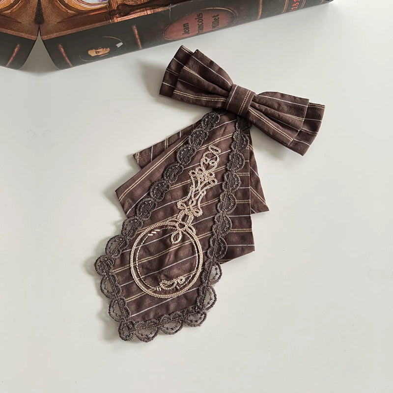 With PUJI - The Doctrine of Truth - Preppy Lolita OP Dress detail view 12