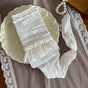 Spliced over-the-knee lace stockings, one pair / One Size