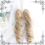 Pearl beige — one pair of ponytails only