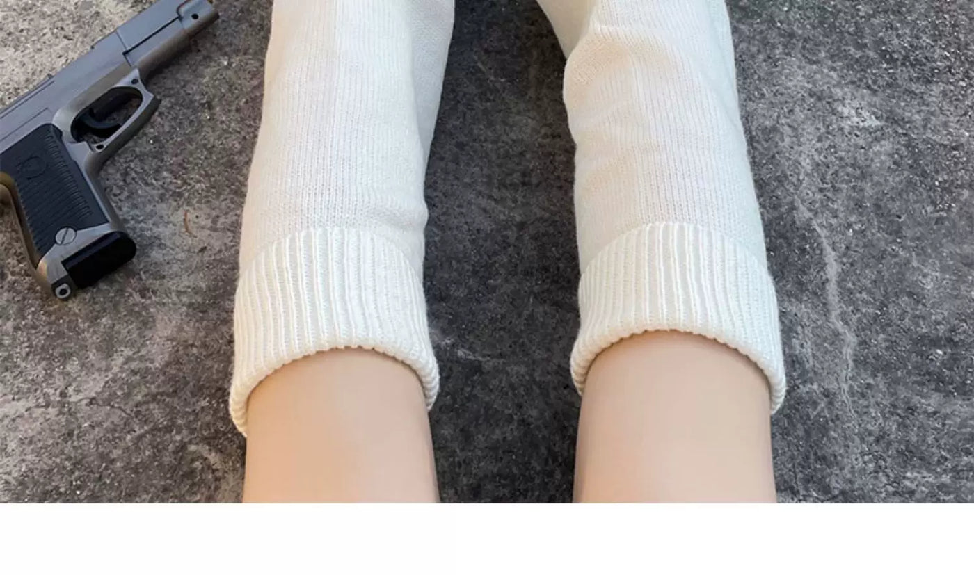 Floral Milk Cat - Y2K Subculture - Flared Leg Warmers in Knit, Lace and Sheer Styles