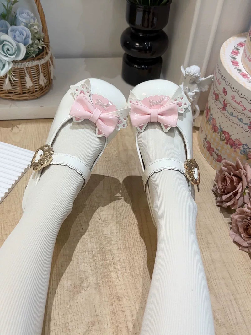 Kitten Toast – Cat Paw Party 3.0 – 1.5 cm Low-Heel Mary Janes in White - 1.5 cm Heel — product photo 8