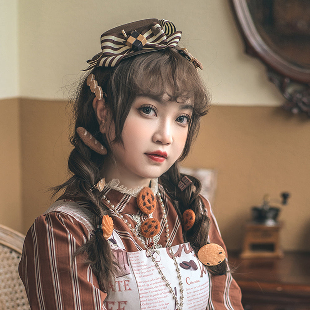 Miss Point - Chocolate Daily Light Sweet Lolita - Hat Headwear