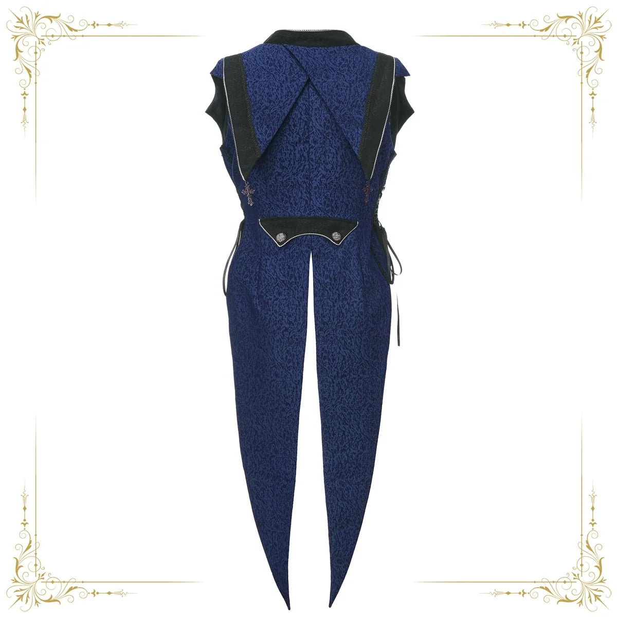 Immortal Thorn - Eternal Crimson Moon Forest - Ouji Lolita Tailcoat Vest