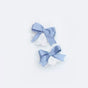 S / Pair of blue two-way side hair clips
