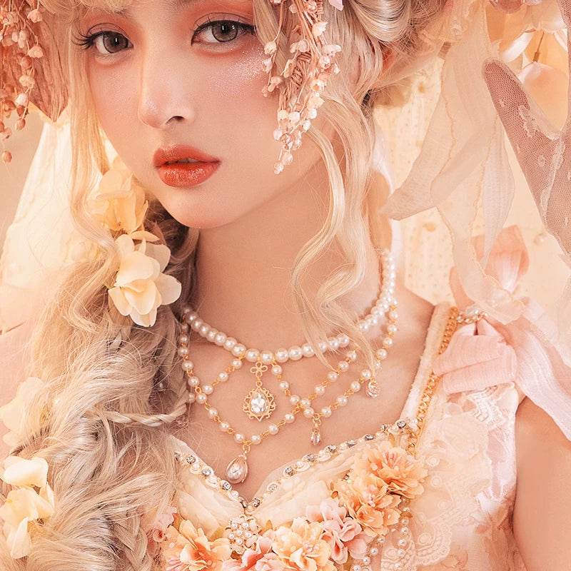 Handmade - Gilded Gem - Coordinating Lolita small accessories