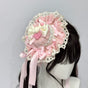 Apricot-pink small hat In stock