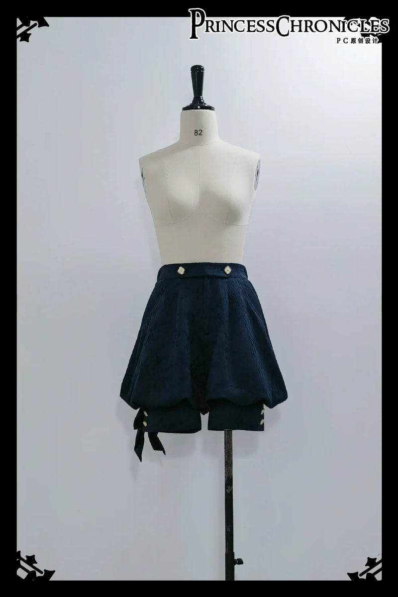 Rabbit - Vintage Lolita Jacket Rabbit Ear Set Lolita Vest XS Shorts (L / XL - pre order)