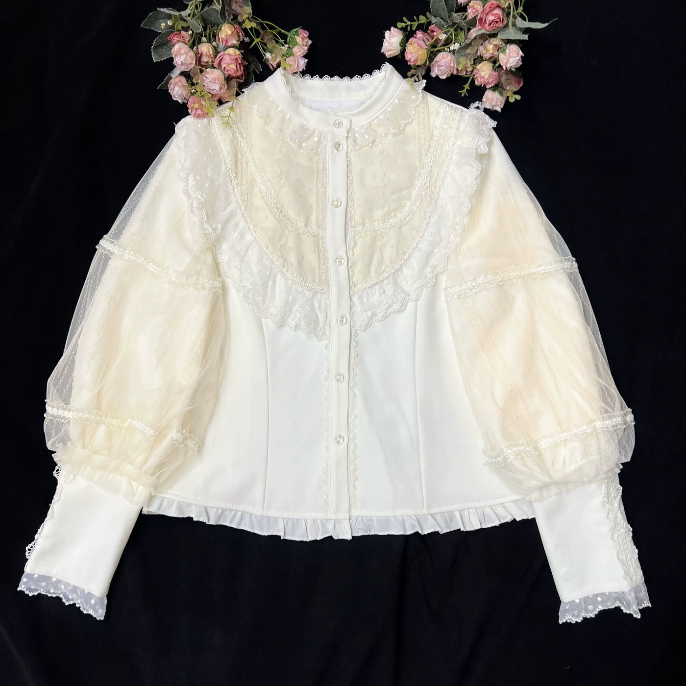 DMFS Lolita - Kawaii Lolita Shirt Winter Lolita - Shirt Innerwear