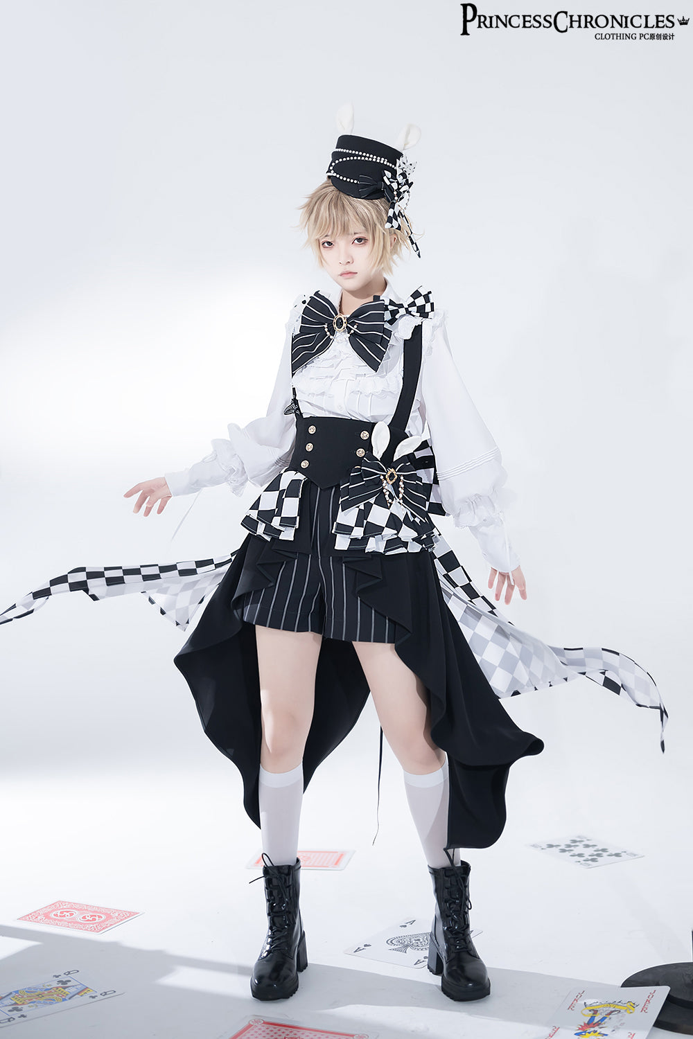 Princess Chronicles - Rabbit Theater - Chessboard Ouji Fashion Shirt Set
