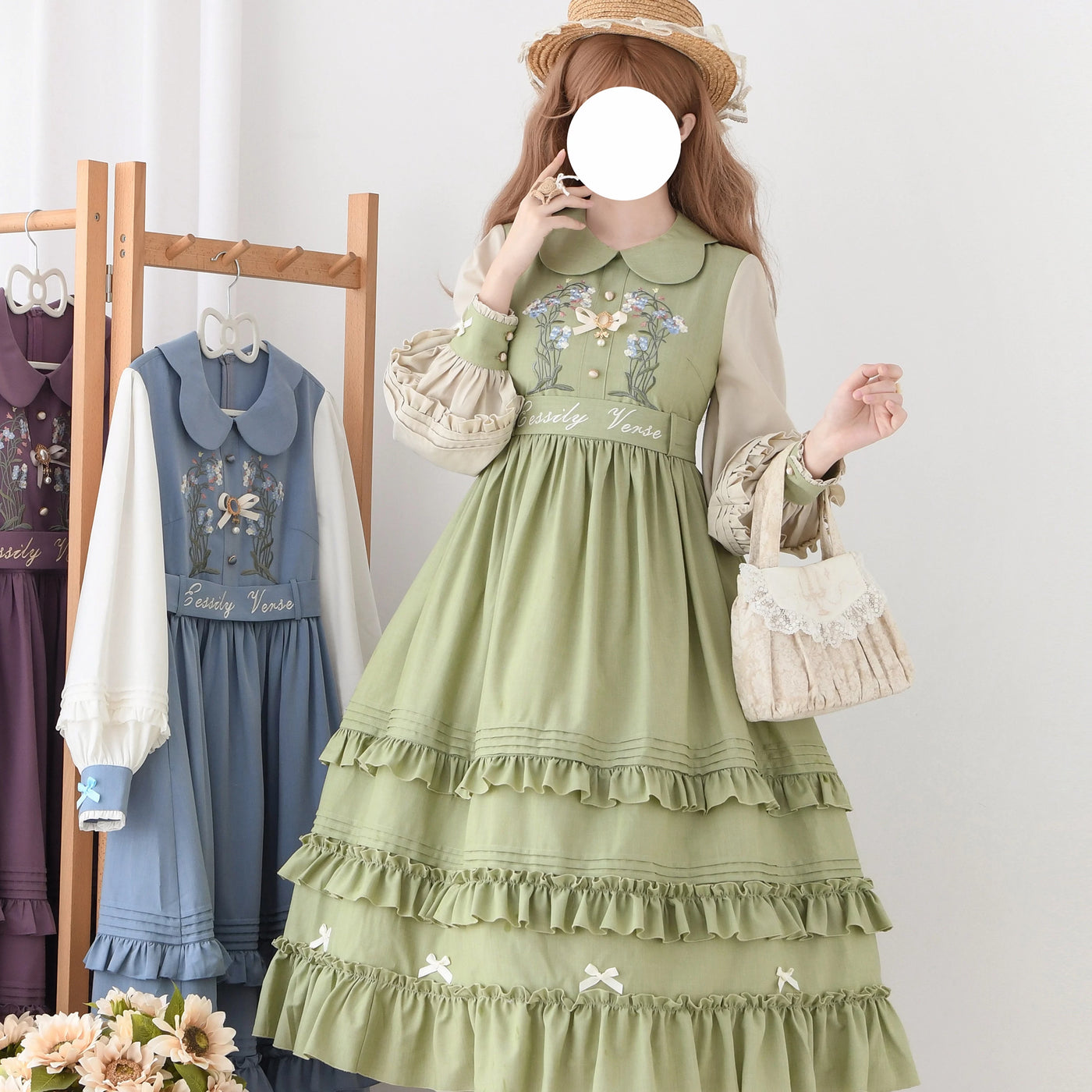Name of the Wild - Classic Long-Sleeve OP Dress - detail view 9