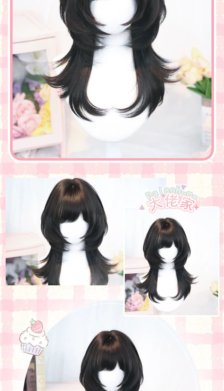 Dalao Home Xingling medium-long black tea wig - additional view 3