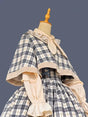 Cape - Grey-Blue - Khaki / One Size