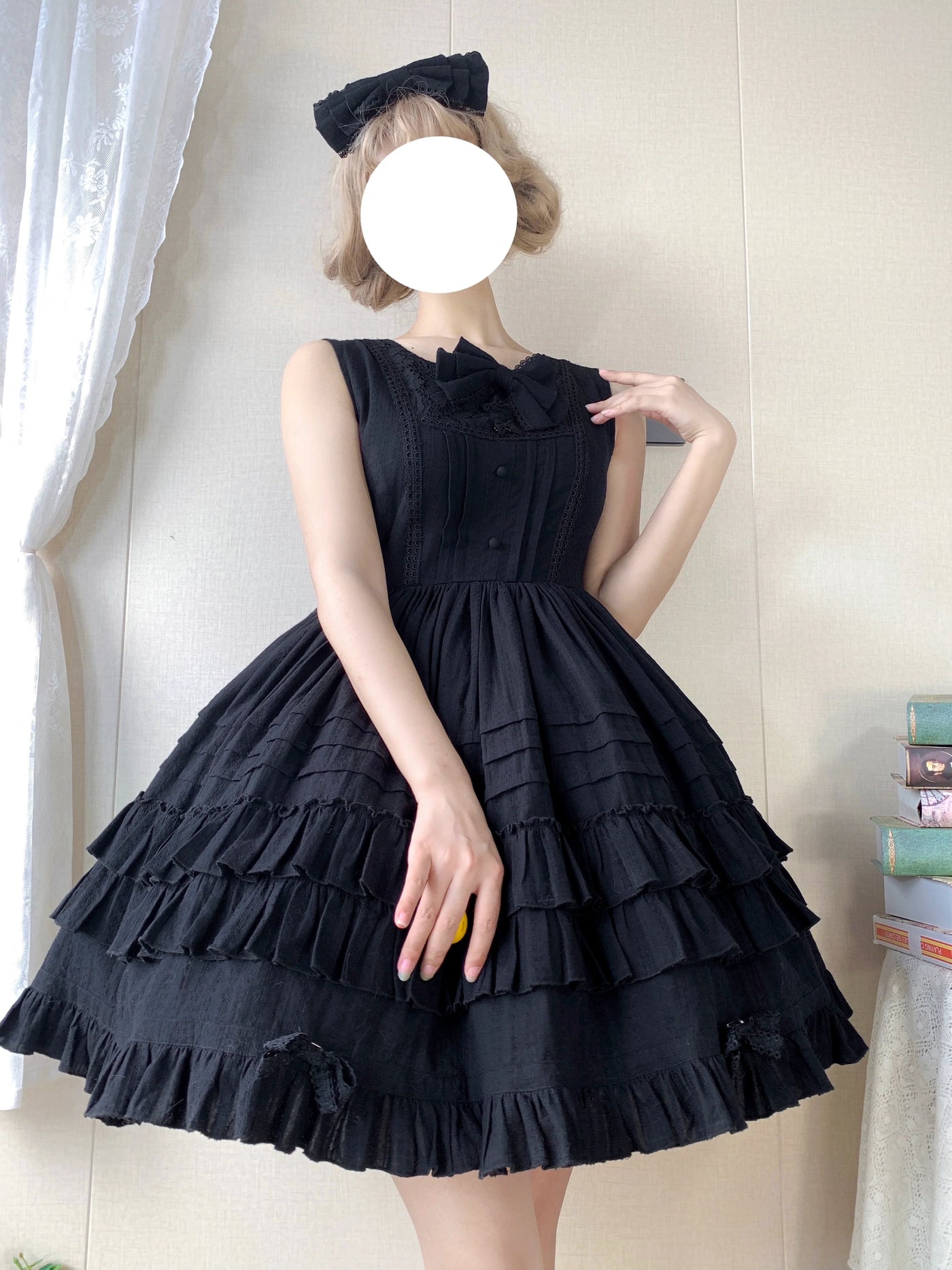 Strawberry Witch - Elegant Lolita Jumper Dress Solid - Color JSK JSK Dress