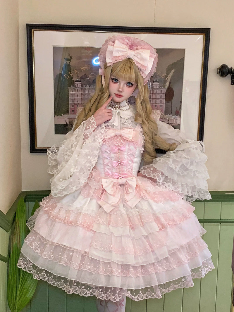 Sugar Girl - Love Overture - Sweet Lolita Blouse Princess Sleeves Lolita Shirt