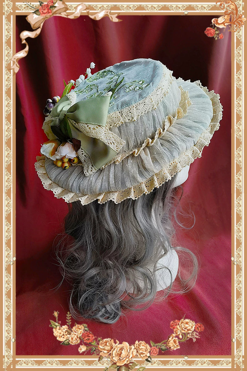 Infanta - Layered Lily - Embroidered Cotton Tops & Skirt
