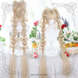 Coiffure Yiwang Hutao③ + 8 * nœuds + 2 roses