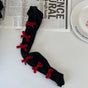 Black + Red Bow / One Size