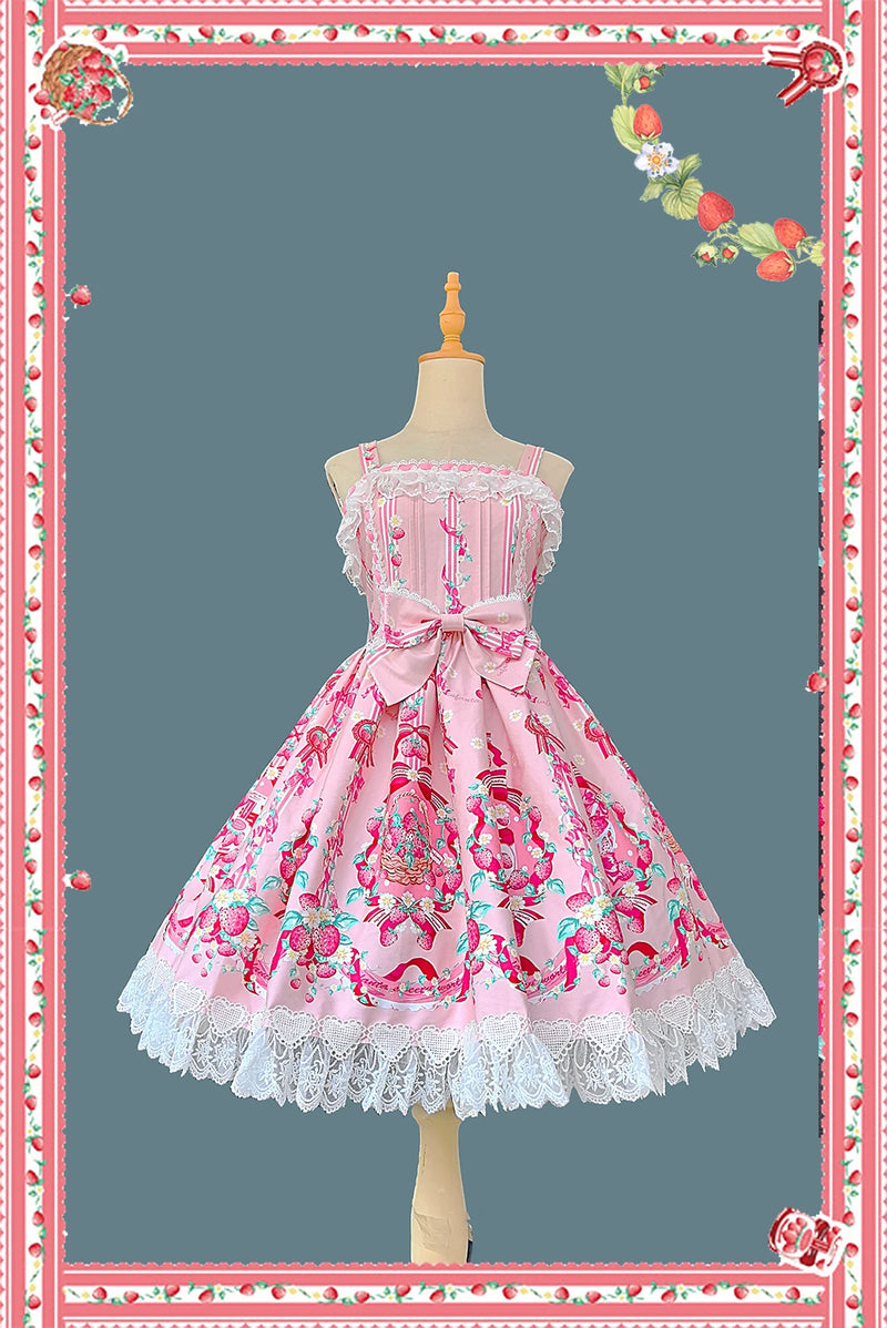 Infanta - Strawberry Little Chef - Type I & II Cotton JSK