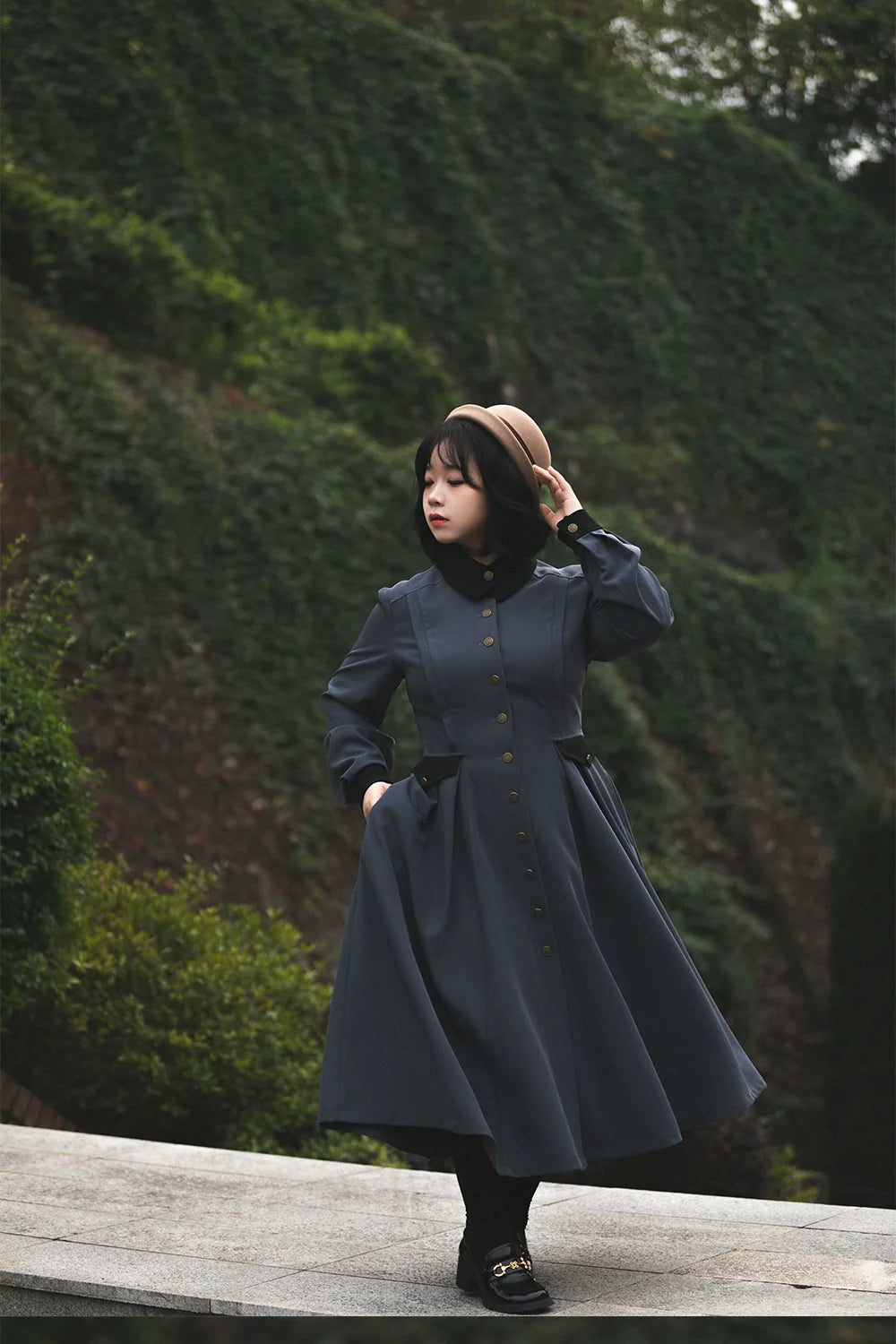 Forest Wardrobe - Elegant Lolita Dress Winter Lolita - Coat Dress JSK Dress