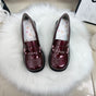 Wine Red - 2.5 cm Heel / 34