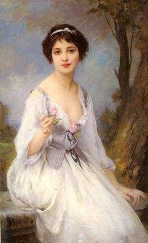 Rose of Sharon - Cameo Lolita Necklace and Ring - Neckwear