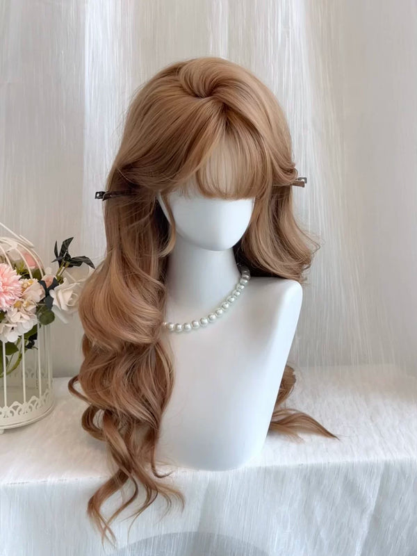 Champagne Dance long wavy full-head wig - view 1