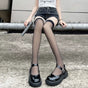 Black (1 pair core-spun silk) / One Size