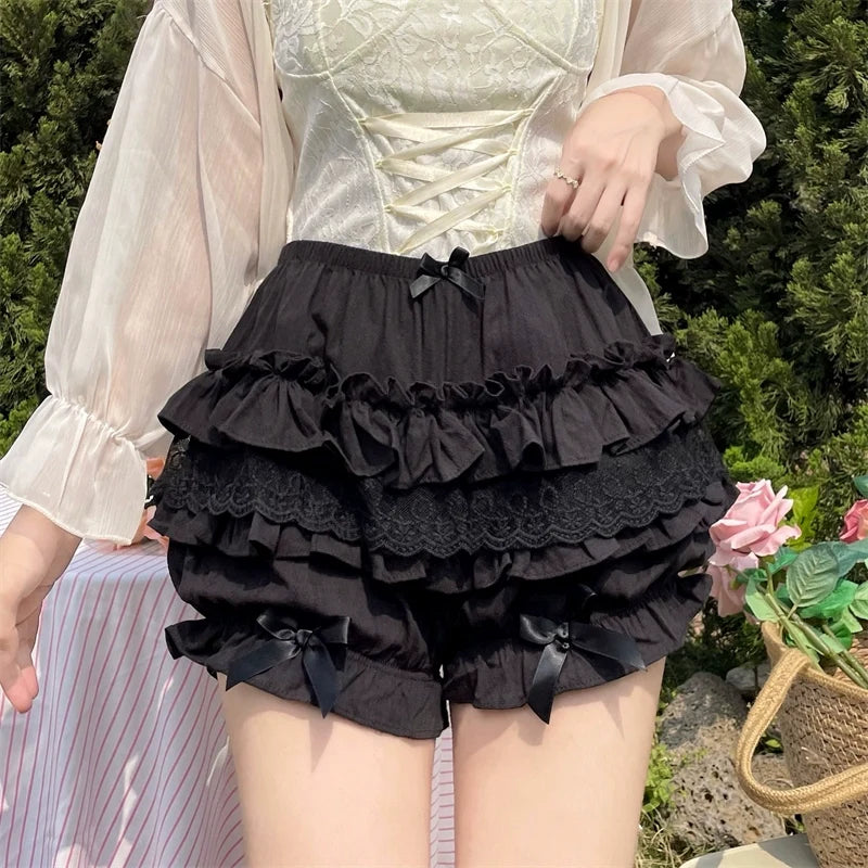 Sugar Girl - Daily Lolita Bloomers - Lace Leggings for Summer Wear Other Surprise