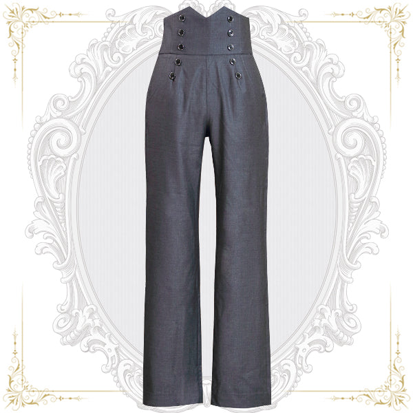 Immortal Thorn - Ouji Lolita Deacon-style Retro - Trousers Other Surprise