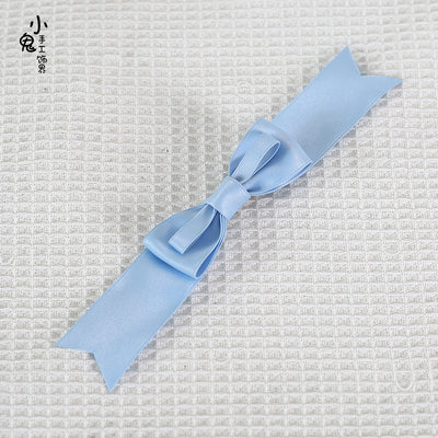 Xiaogui - Kawaii J-fashion Lolita Bow Clip light blue 1pcs only