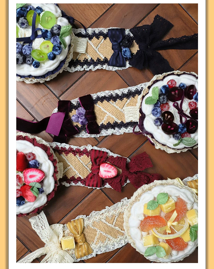 Star Box - Fruit Tart - Mango Tart Headwear with Fruit Details