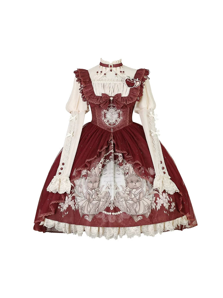 Fan Hua Xin Mystery Garden Lolita JSK & Outfit Options — additional product view
