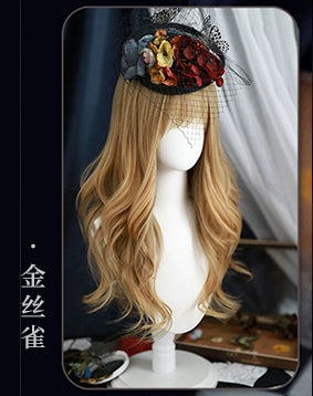 Spot MONKEEP Monkey Bajia, Wicked Countess 60cm atmosphere eversion layer air large volume original wig