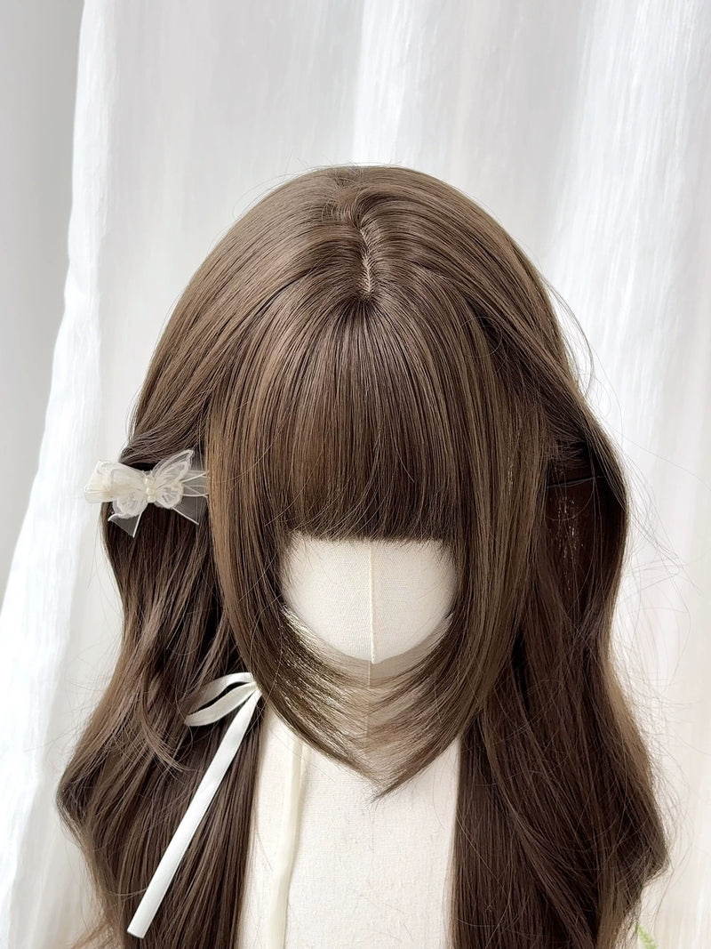 Kunkun Fish Youth Story grey-brown wavy wig - view 4
