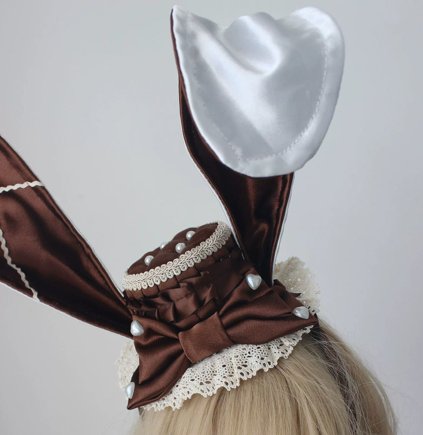 Deer Girl Handmade - Brulee Rabbit - Rabbit-Ear Headwear with Shapeable Ears