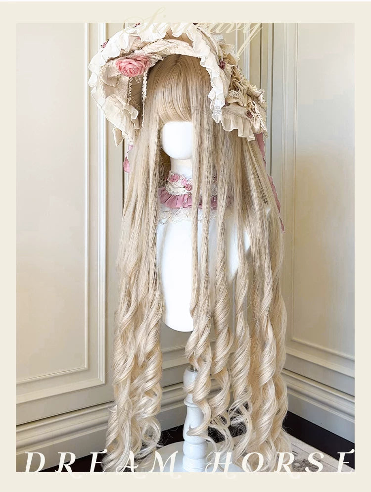 Sinwavy Dream Horse pearl-beige Roman curl wig - view 4