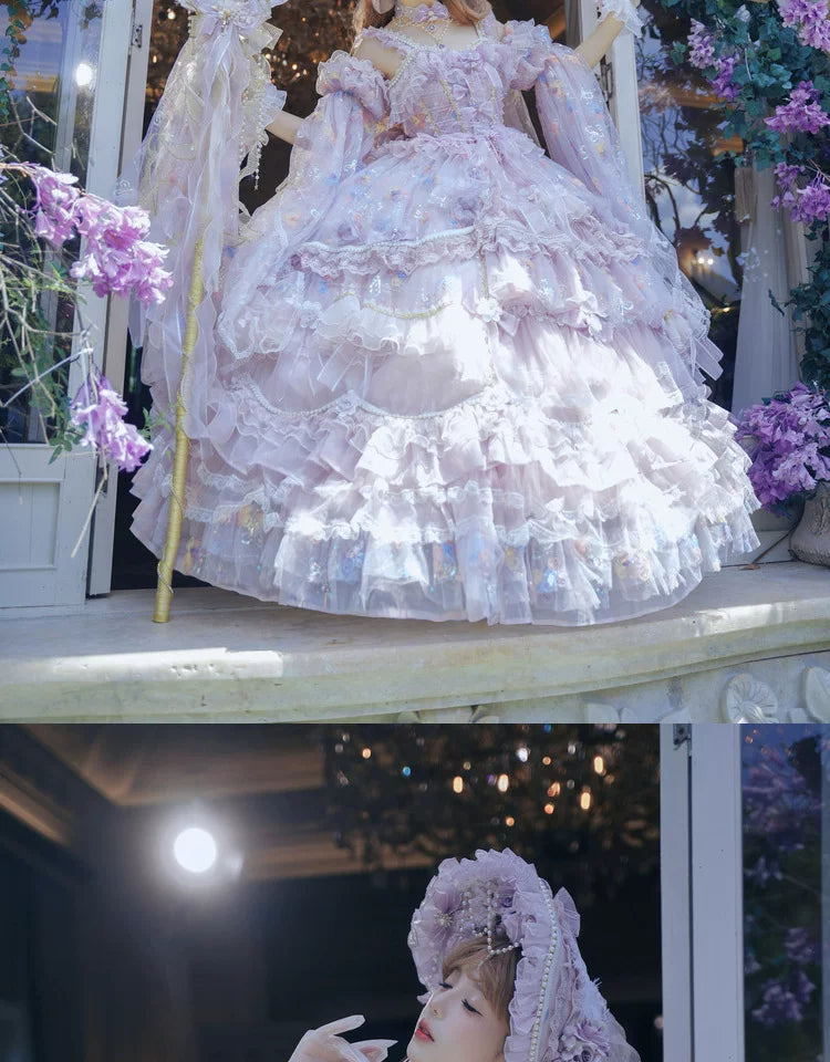 Lolita - Princess on the Run - Lilac formal lolita JSK