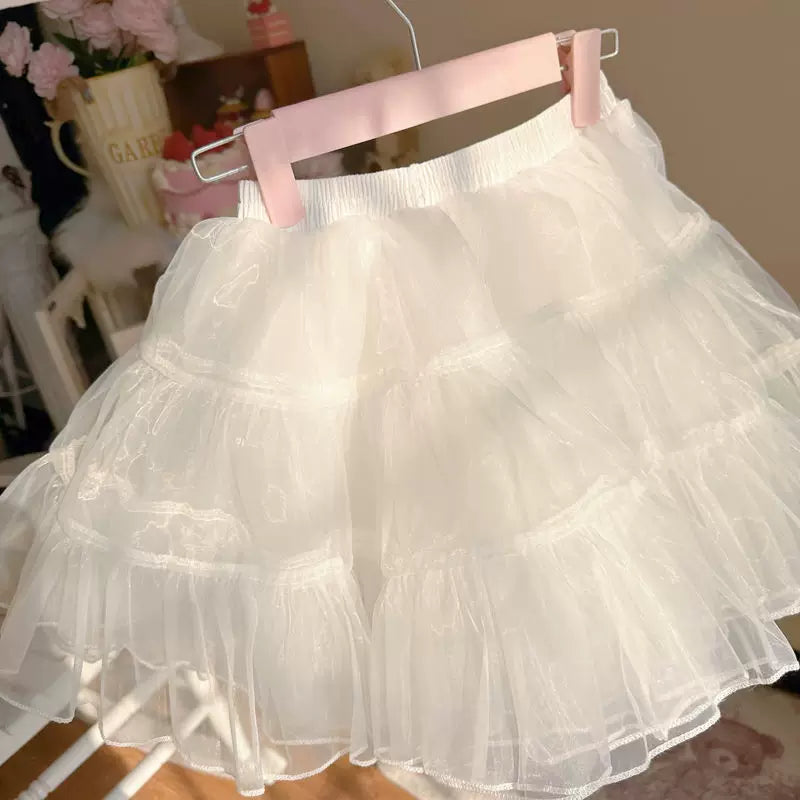 Lady Han Paper Cake Sweet cute JSK dress by Lolita Fetch featuring a playful print and classic lolita silhouette.