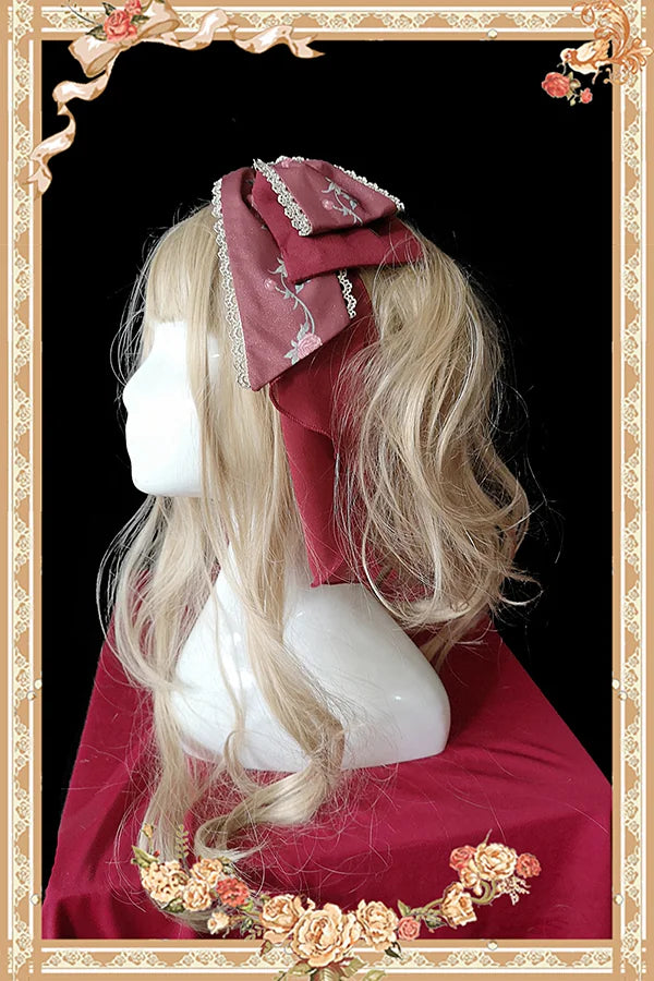 Infanta - Belle and the Beast - Headbows & Floral Brooches