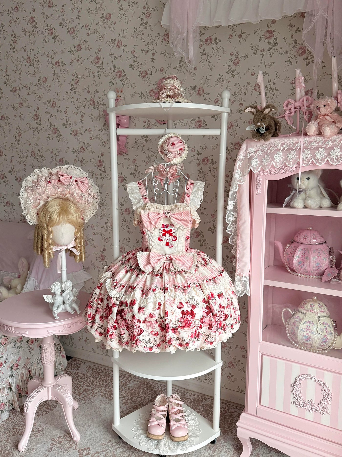 Concerto - Strawberry Print JSK