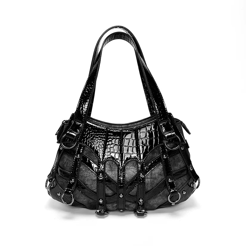 Gothic Punk Studded Handbag Lolita accessory product view