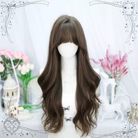 Dalao Home - 2597 - long big-wave wig - 2597 hazelnut grey brown