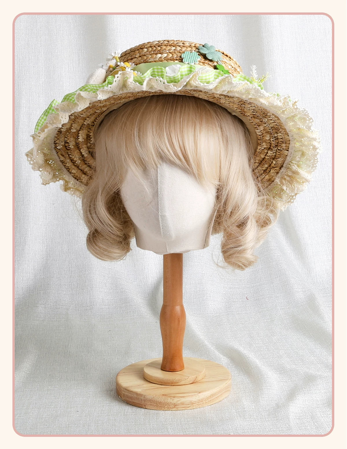 Stardust Rose - Pastoral Spring - Headwear with lace trim