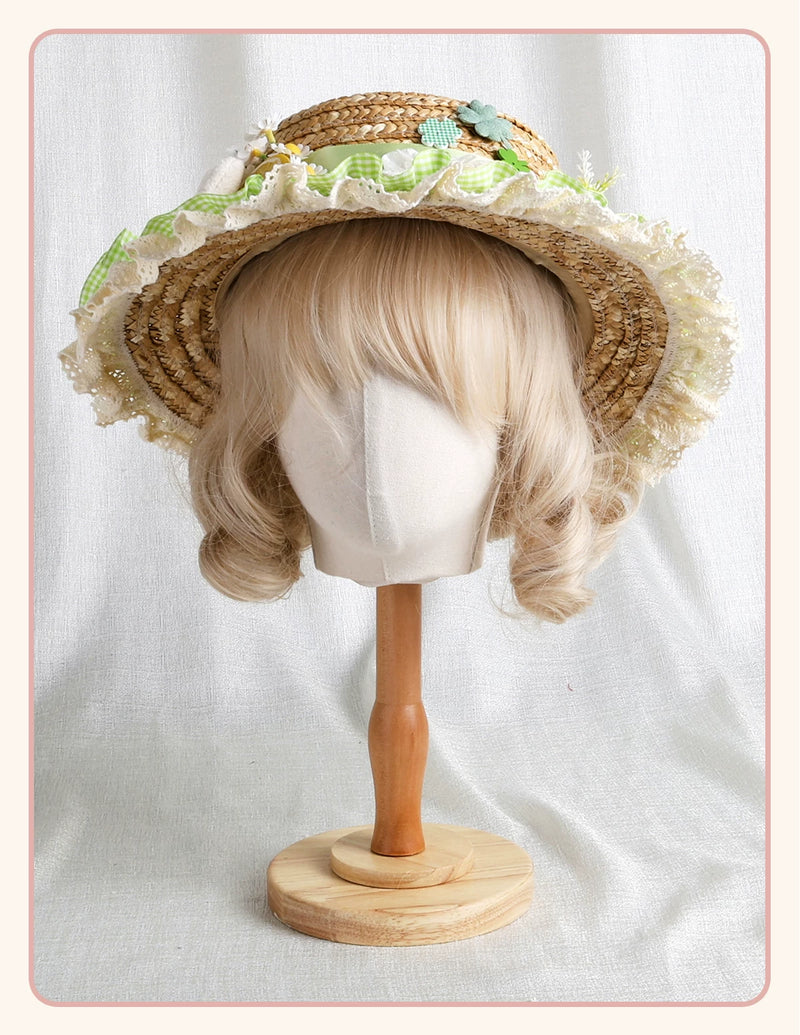 Stardust Rose - Pastoral Spring - Headwear with lace trim