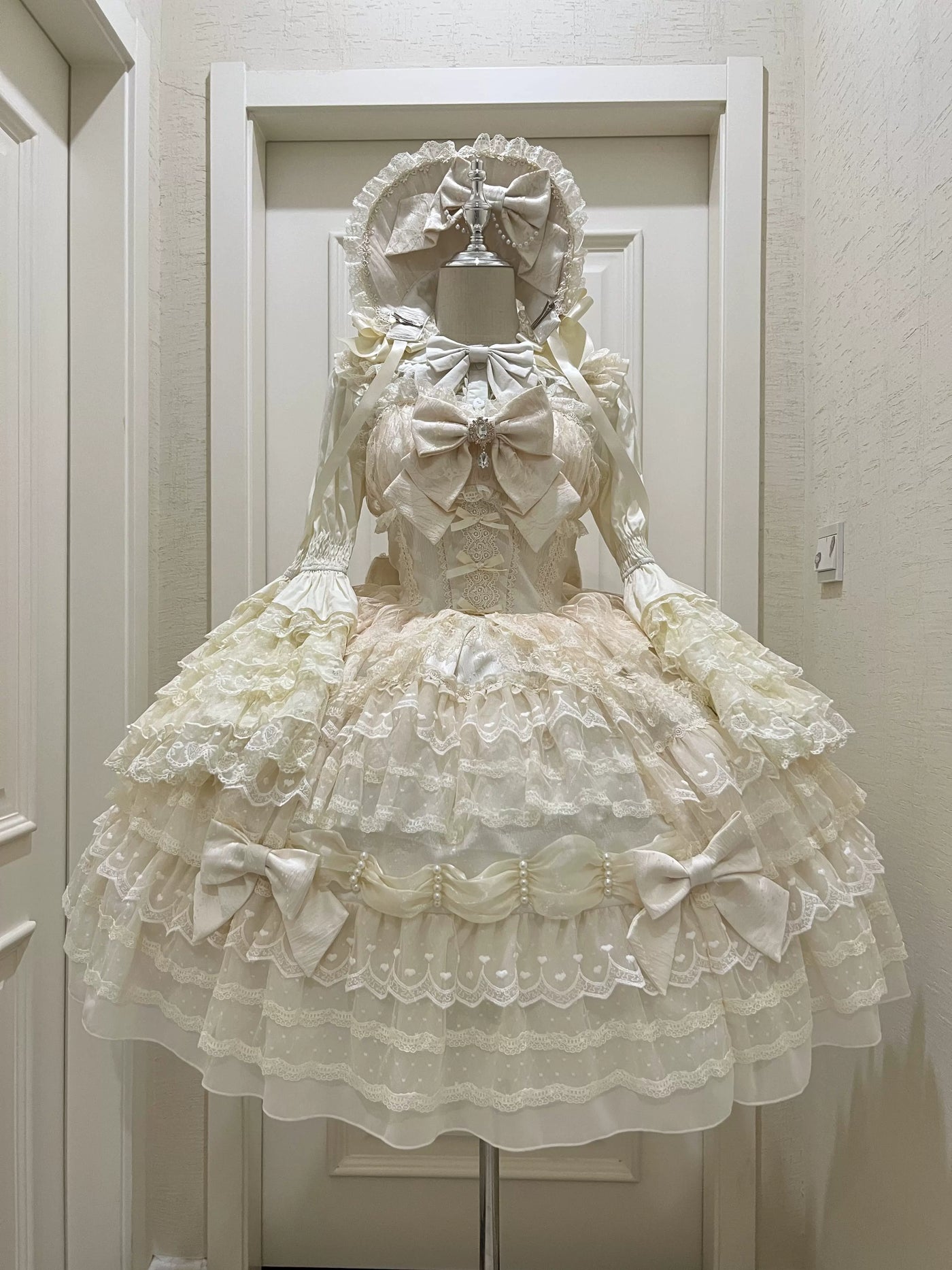 White Sugar Girl - Dream Prelude - Sweet lolita doll-style JSK dress