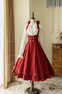 S / Retro Red - Brushed Fabric JSK Only
