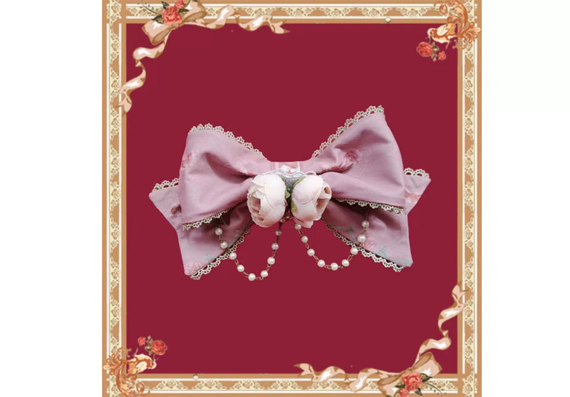Infanta - Belle and the Beast - Headbows & Floral Brooches